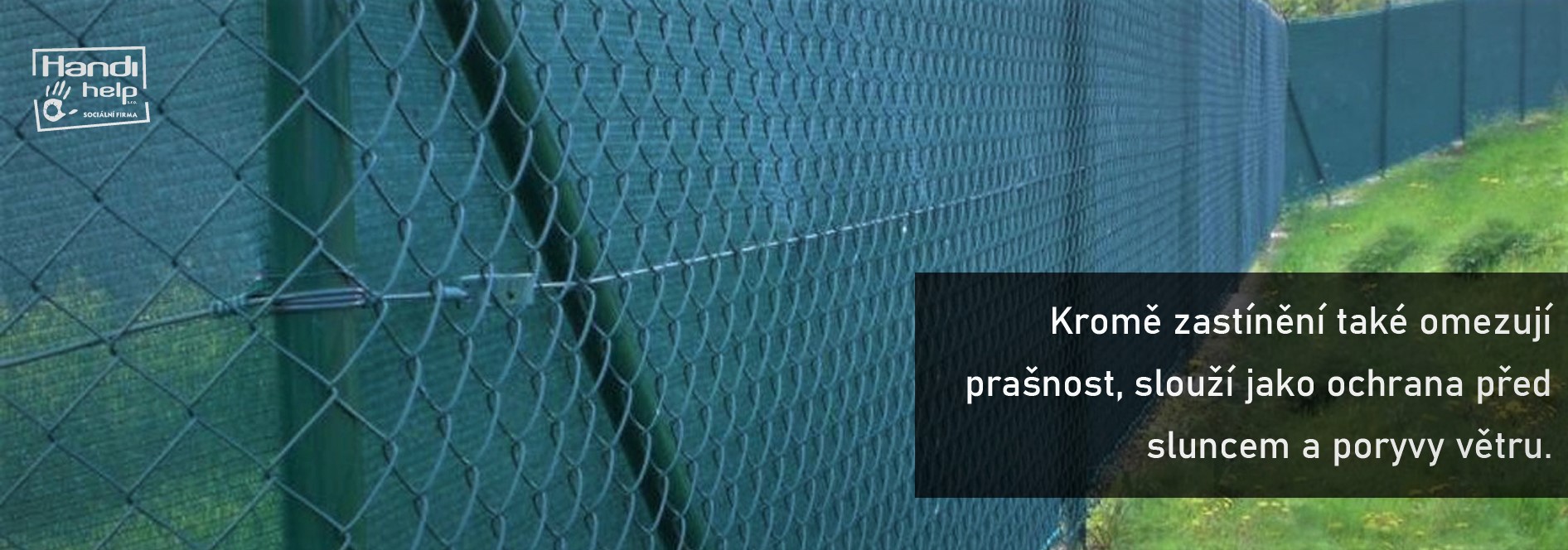 Stínící textilie 1,5 x 5 m / zastínění 90%